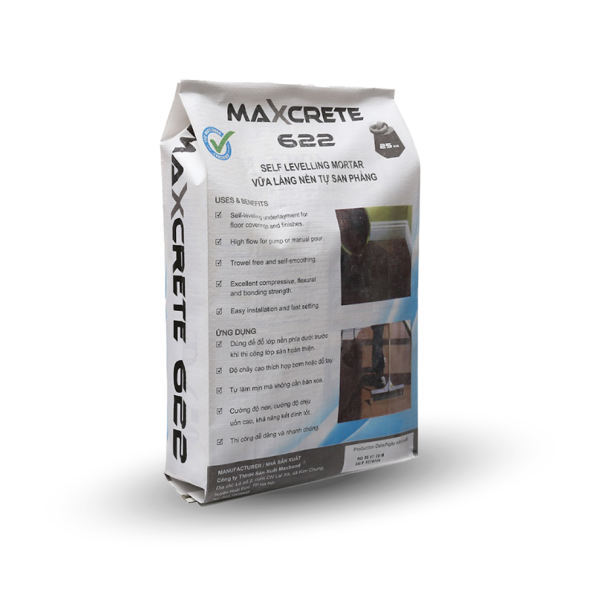 Vữa tự san phẳng Maxcrete 622