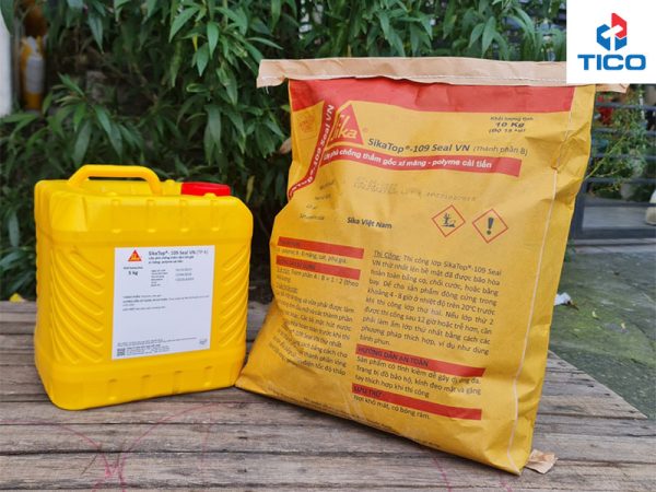 Lớp phủ chống thấm Sika 109 bộ 15kg