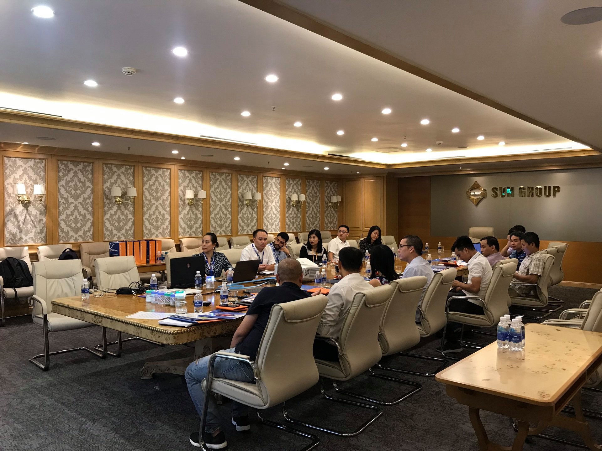 Cảng quốc tế Hòn Gai (Quảng Ninh) 2 Dự án cầu cảng quốc tế hòn gai - trao đổi tư vấn giải pháp chống thấm cho Sun Group