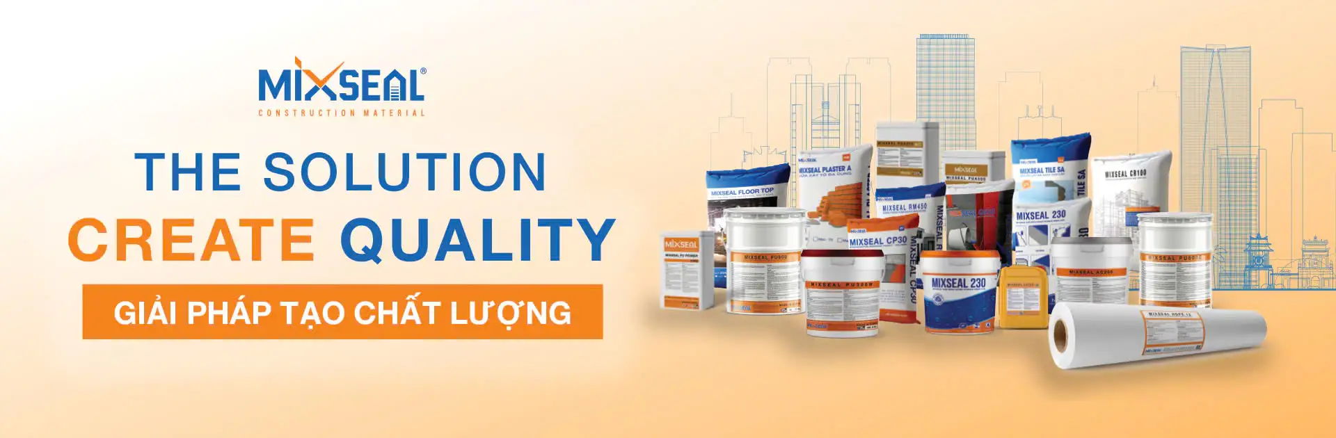 Banner sản phẩm chống thấm mixseal