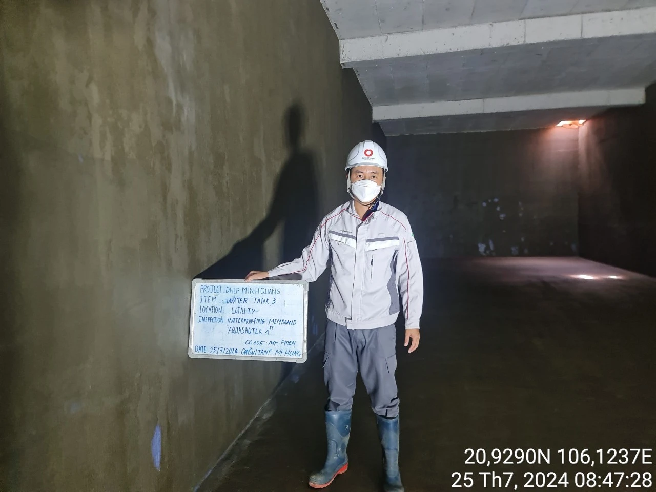 Báo Giá Chống Thấm Ngược Mới Nhất 2025 3 Nghiệm thu chống thấm ngược tường hầm - Rõ ràng, minh bạch