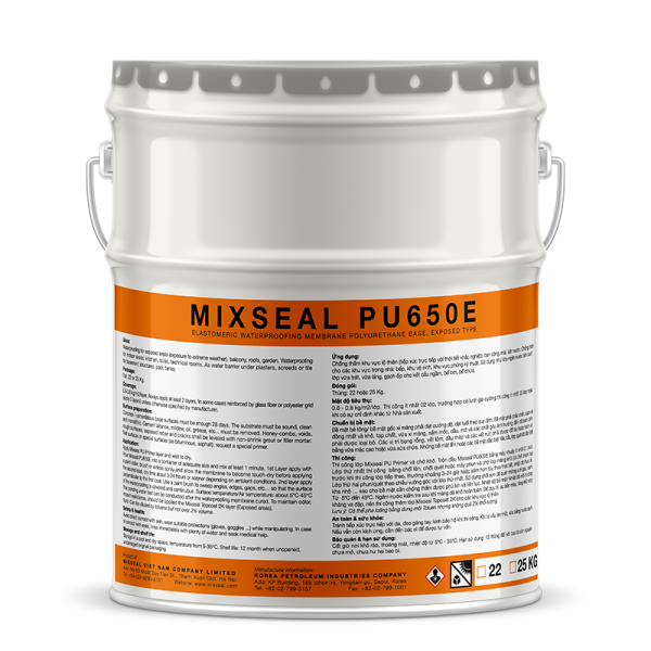 Màng chống thấm Mixseal Pu650e