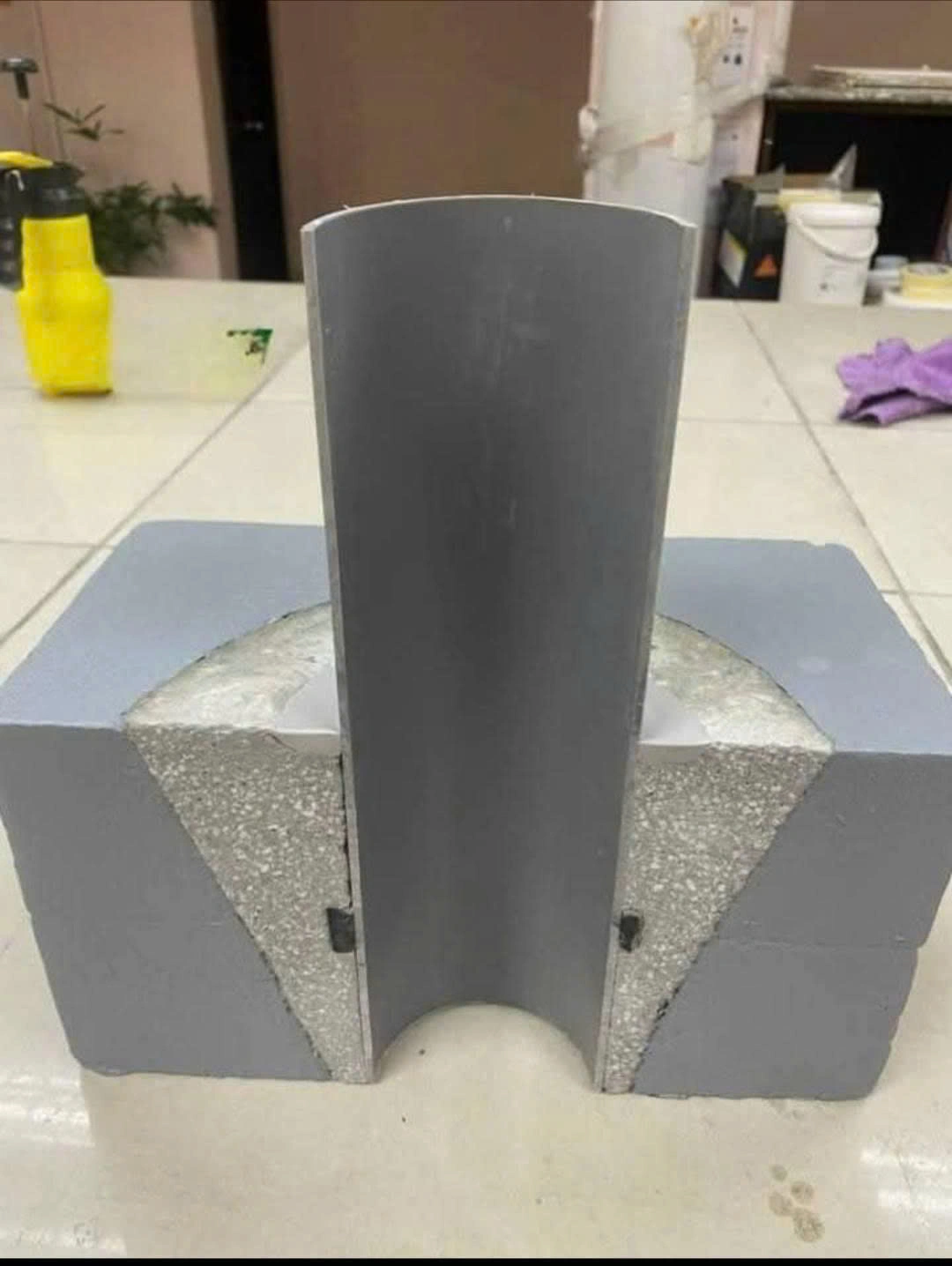 Hướng Dẫn Sửa Chữa Thấm Cổ Ống Hiệu Quả Tận Gốc Với Vữa Chống Thấm Mixseal G680 Mới Nhất 2025 2 Mô phỏng chống thấm, sửa chữa thấm cổ ống
